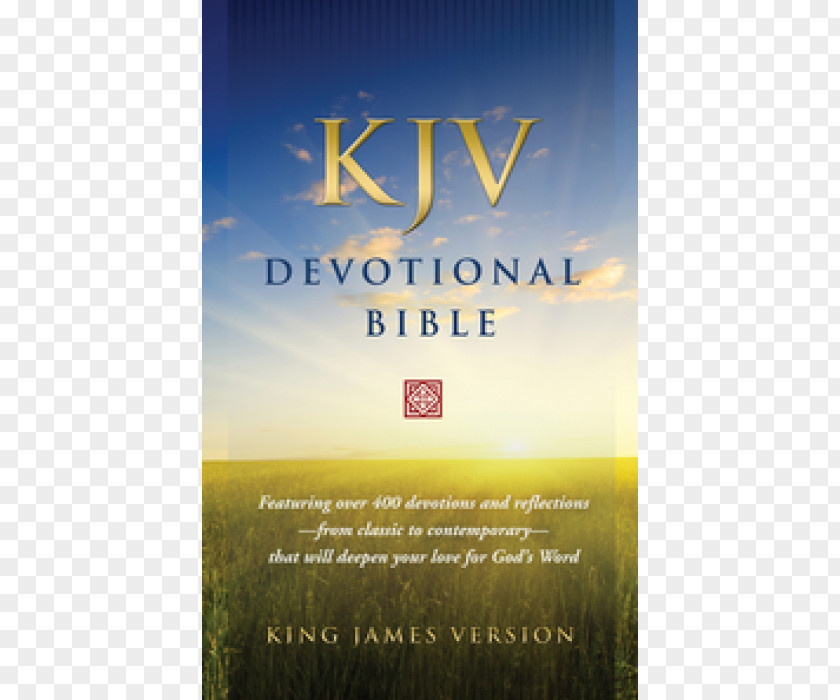 Book The Holy King James Bible New Version Devotional Bible-KJV Study PNG