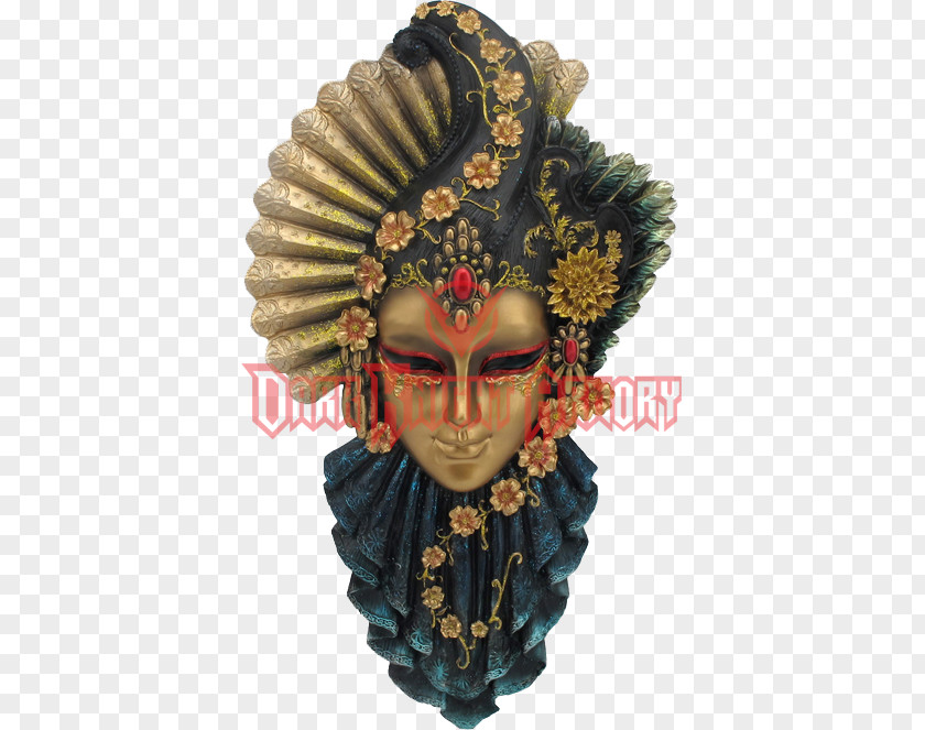 Feather Fan Traditional African Masks Carnival Hat PNG