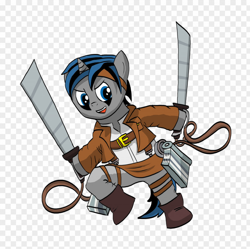 Horse Carnivora Mecha Cartoon Character PNG