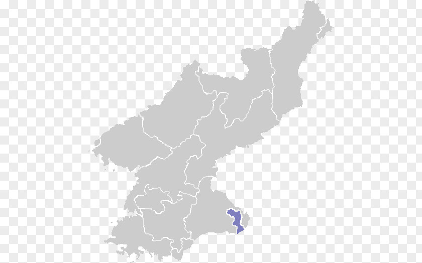 Korea Map Motorways In North Ongjin County Korean Demilitarized Zone PNG