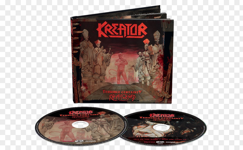 Terrible Certainty Kreator Thrash Metal Phonograph Record LP PNG