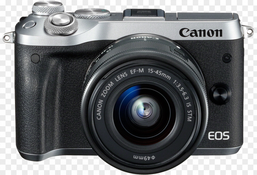 Camera Canon EOS M6 M50 EF Lens Mount EF-M 15–45mm PNG