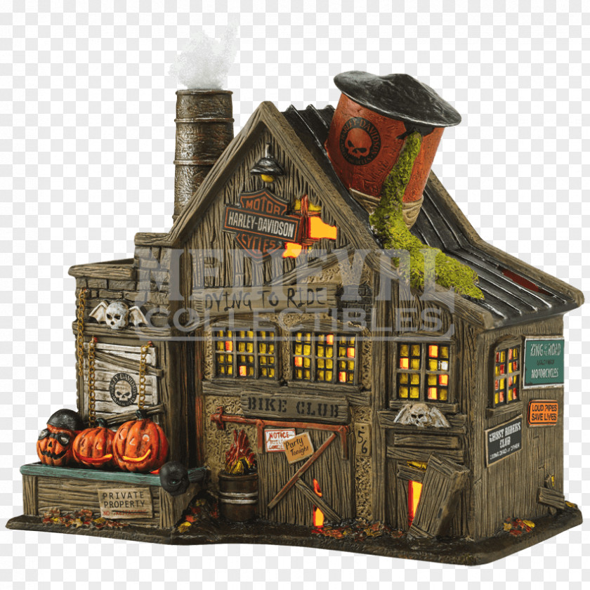 Christmas Department 56 Harley-Davidson Ralphie Ghost PNG