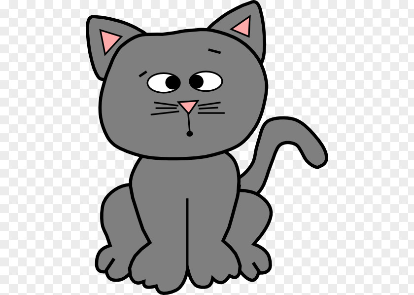 Gray Cat Download Clip Art PNG