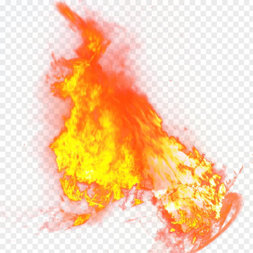 Red Flame Light Fire Layers PNG