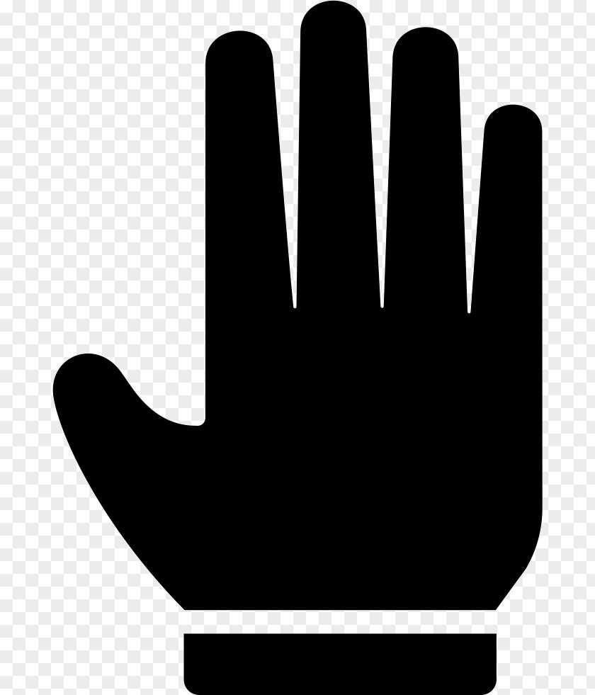 Silhouette Thumb Black PNG