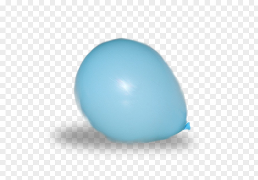 Blue Balloon Material PNG