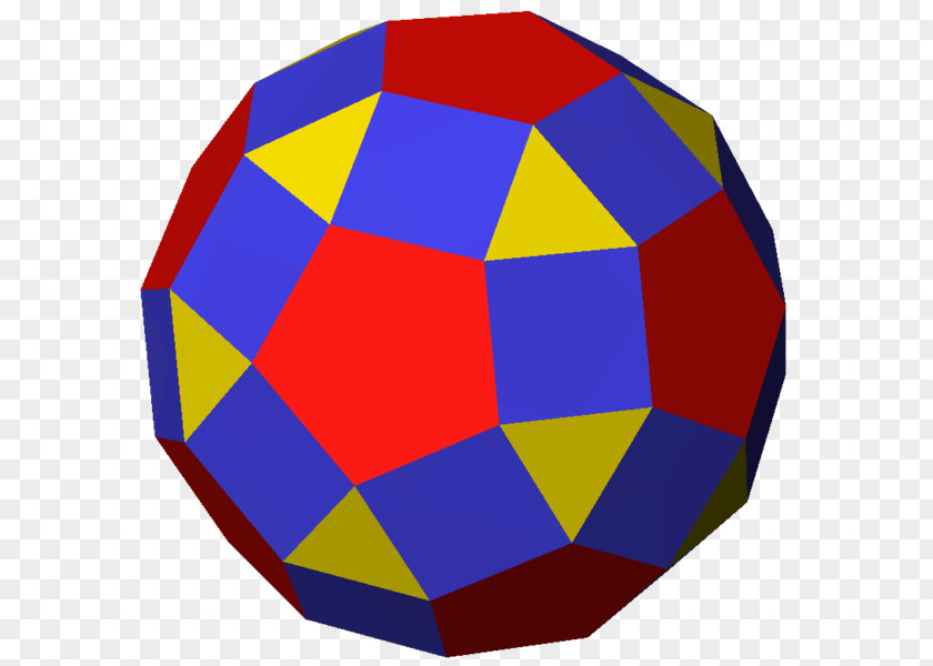 Mathematics Polyhedron Geometry Rhombicosidodecahedron Archimedean Solid PNG