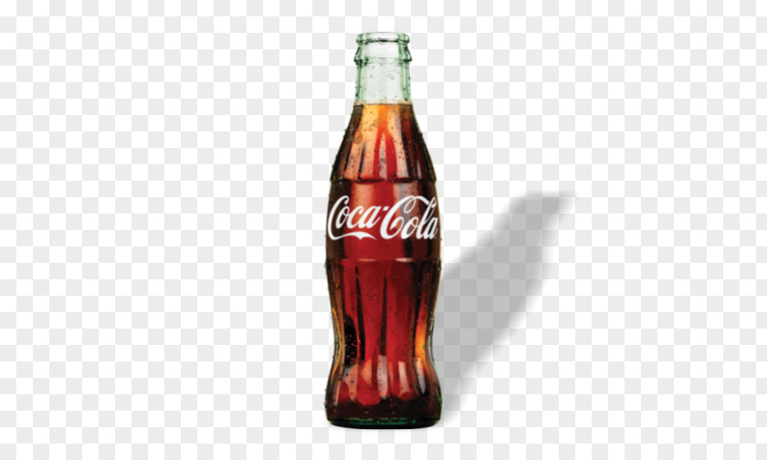 Coca Cola The Coca-Cola Company Fizzy Drinks Glass Bottle PNG