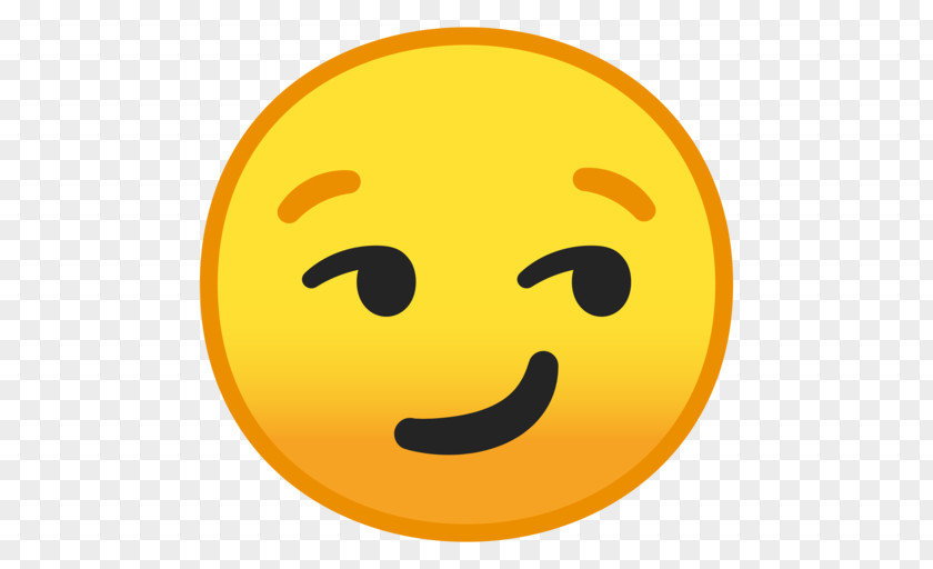 Emoji Smirk Noto Fonts Smile Face PNG