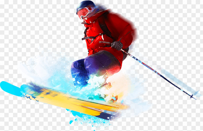 Freestyle Skiing Ski Bindings Alpine Skier Winter Sport PNG