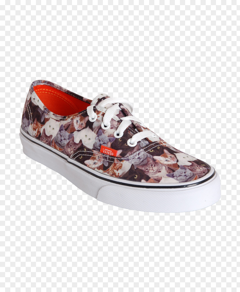 Hu Cat Skate Shoe Sneakers Walking Pattern PNG