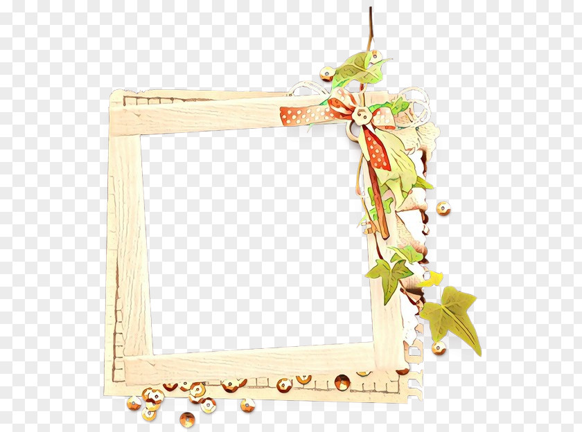 Interior Design Twig Picture Frame PNG