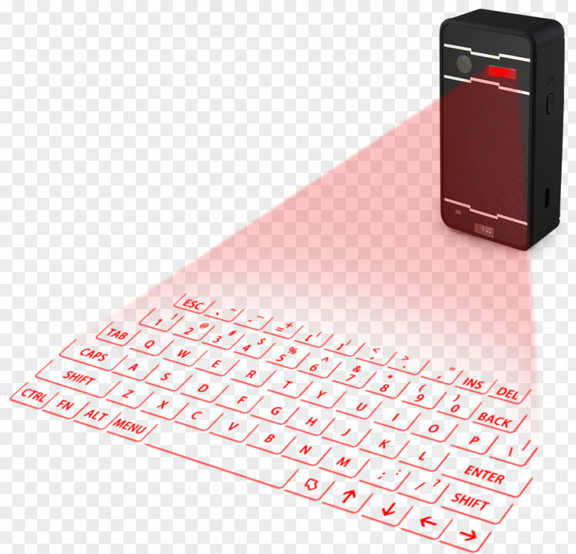Laser Computer Keyboard Laptop Mouse Projection Virtual PNG