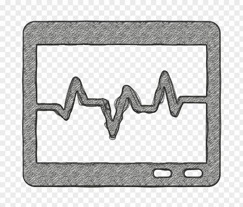 Medical Equipment Icon Hospital ICU Monitor PNG