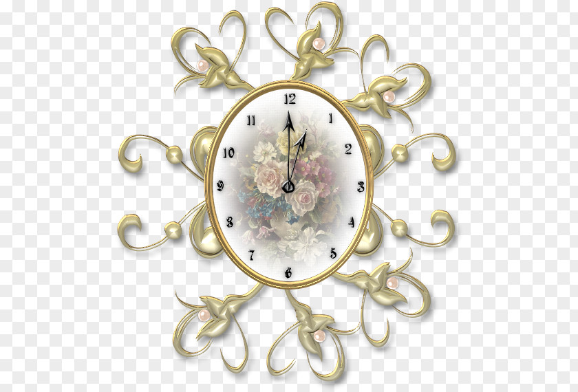 Clock Blog Jewellery Red PNG