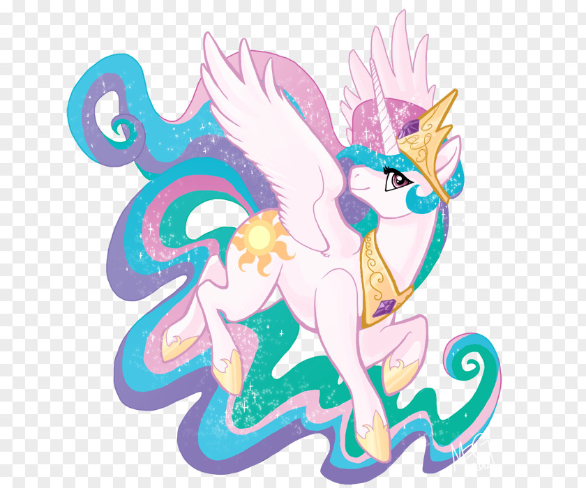 Pony Princess Celestia Drawing Fan Art PNG
