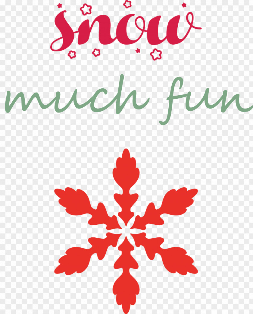 Snow Much Fun Snowflake PNG