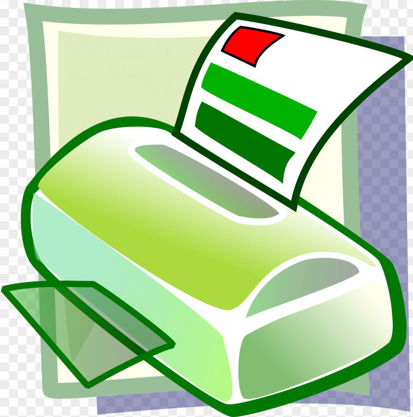 Green Computer Cartoon PNG