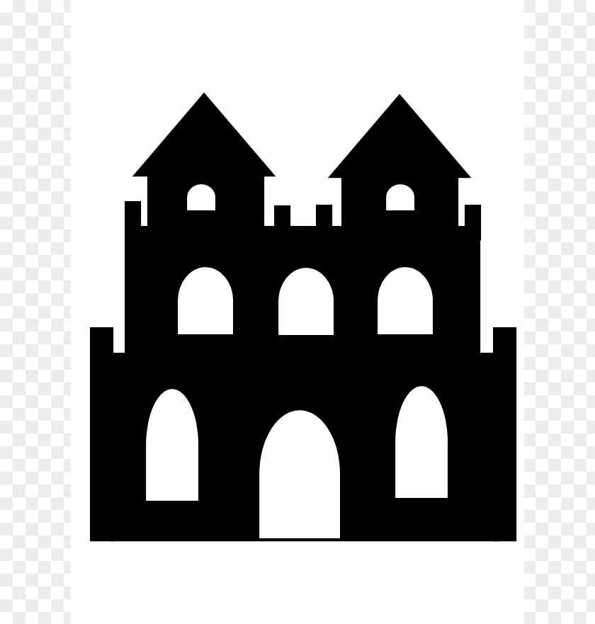 Halloween Pictures Black And White Cinderella Castle Free Content Clip Art PNG