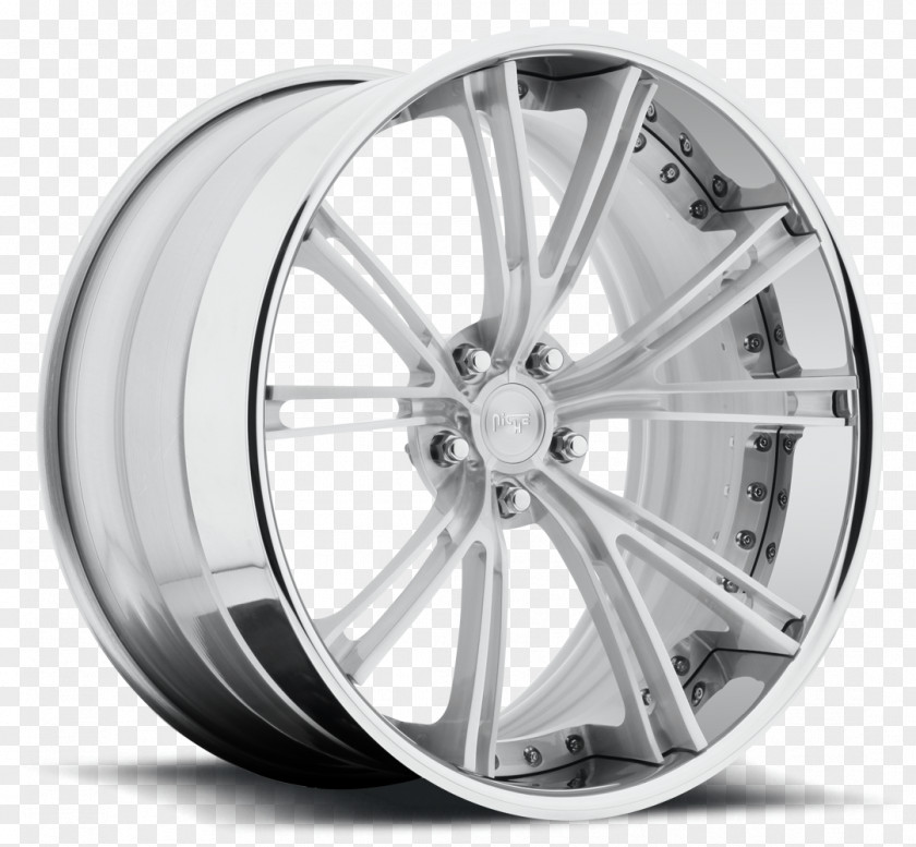 Niche Alloy Wheel Tire Forging Rim PNG
