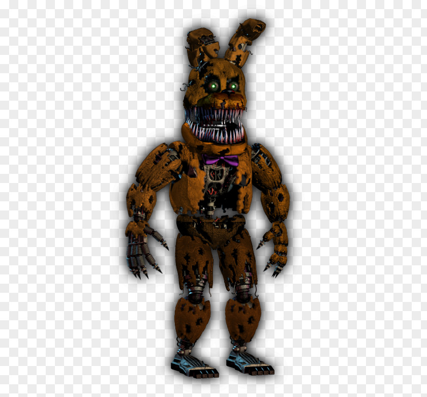 Nightmare Fnaf 4 Carnivora PNG