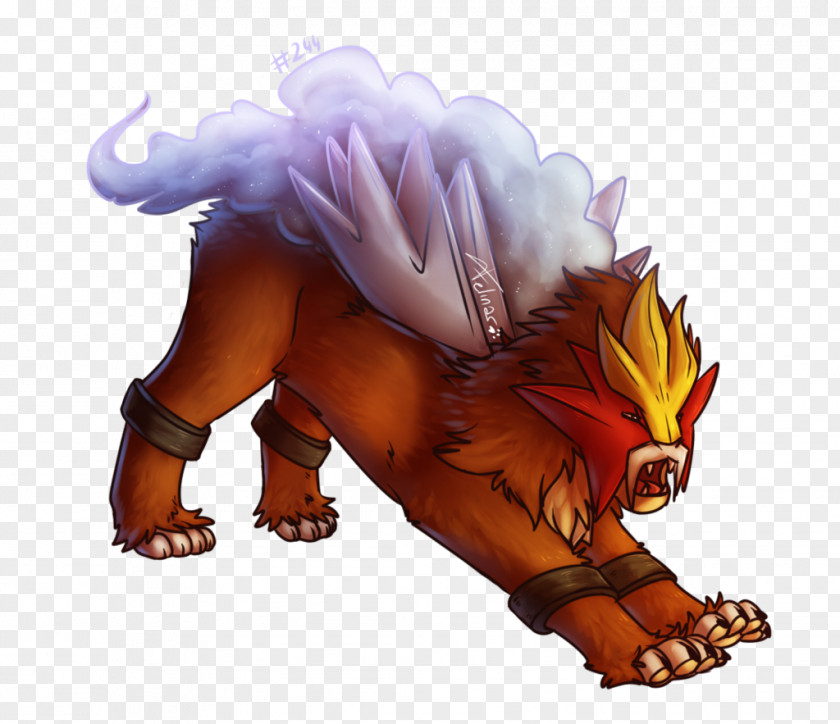 Pokemon Entei Felidae DeviantArt Pokémon PNG