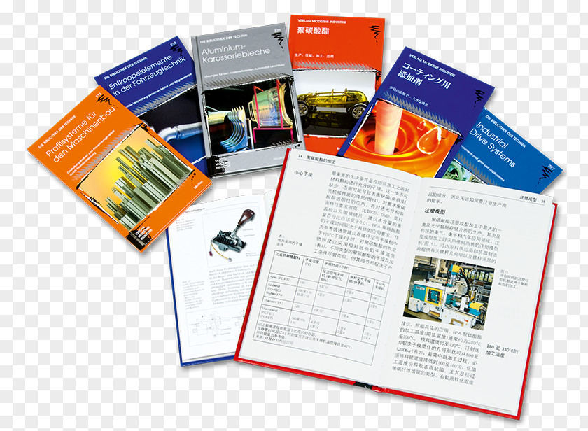 Printing And Publishing Brand Brochure PNG