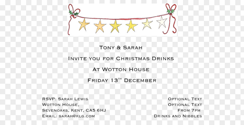 Christmas Drinks Paper Thisisnessie.com Party Wedding Invitation PNG