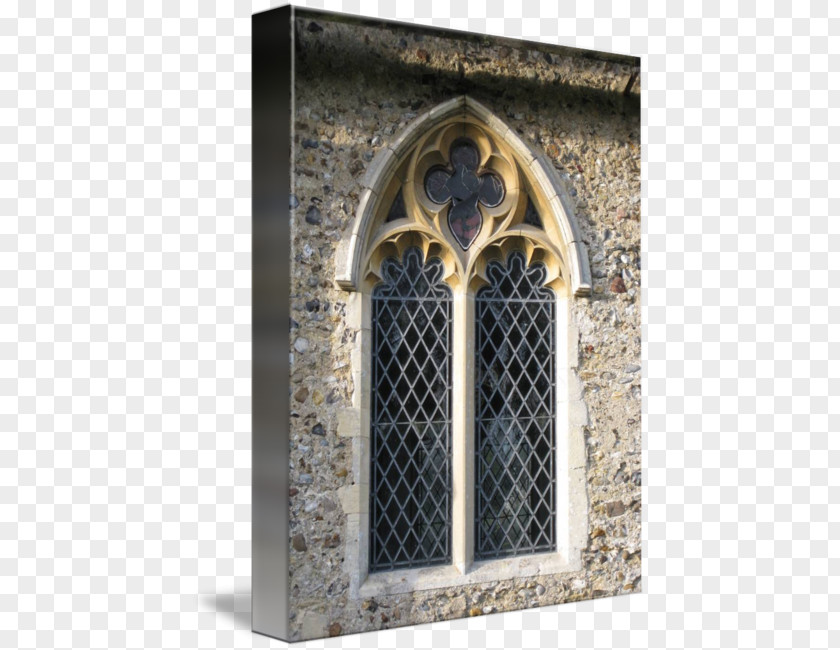 Church GLASS Window Wall Facade Arch Imagekind PNG