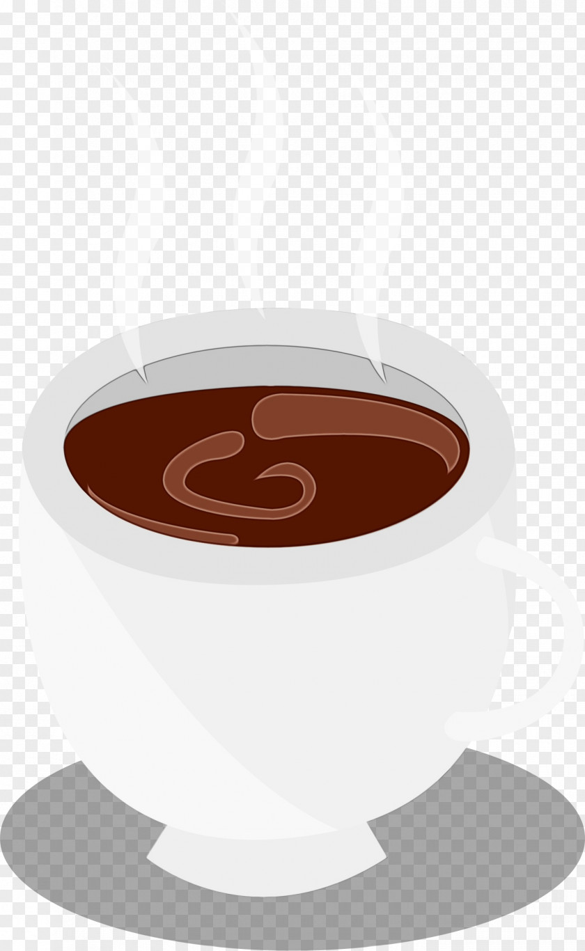 Cream Chocolate Pudding Coffee Cup PNG