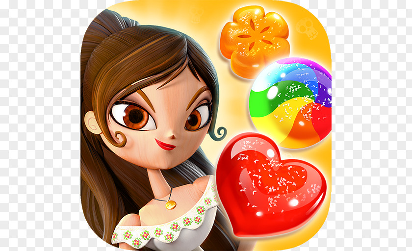 Free Match 3 Games. Amazon Video Games AndroidPanda Pop Play Store App Sugar Smash: Book Of Life PNG