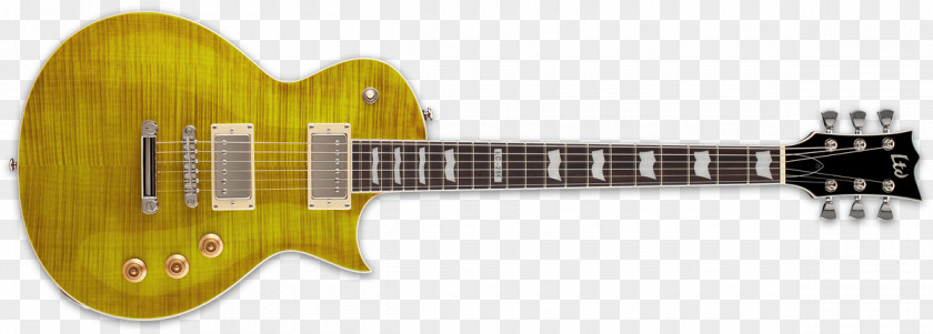 Lemon Drop ESP LTD EC-256FM Guitars EC-1000 PNG
