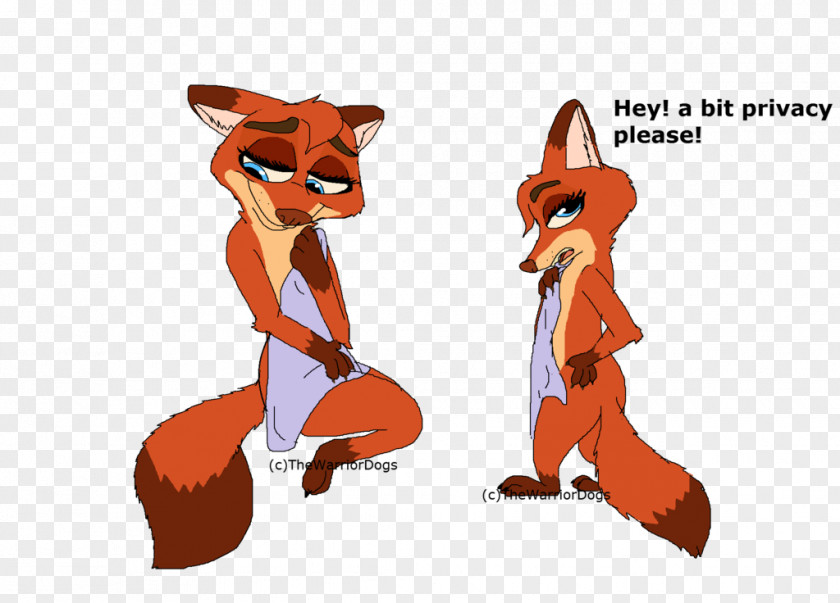 Natural Jungle View Red Fox Nick Wilde Dog Drawing PNG