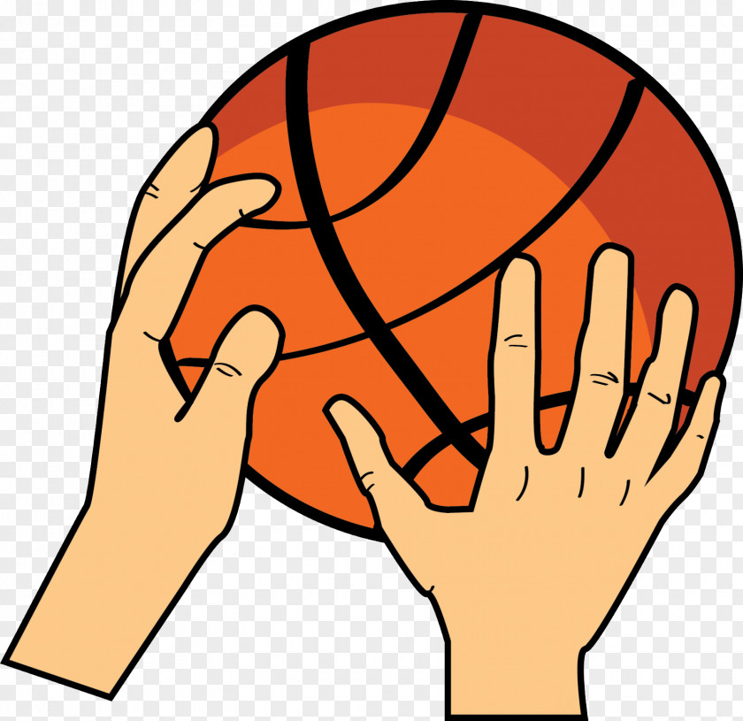 Basketball Team Hand Drawing Clip Art PNG