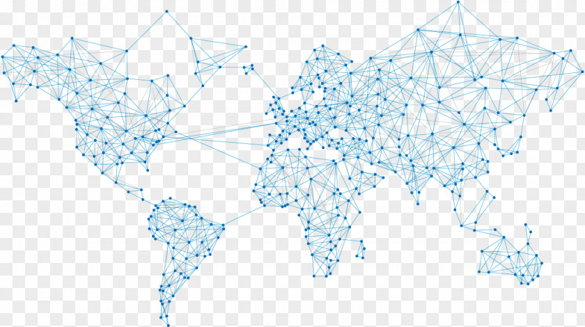 Map World Concept Telecommunication PNG
