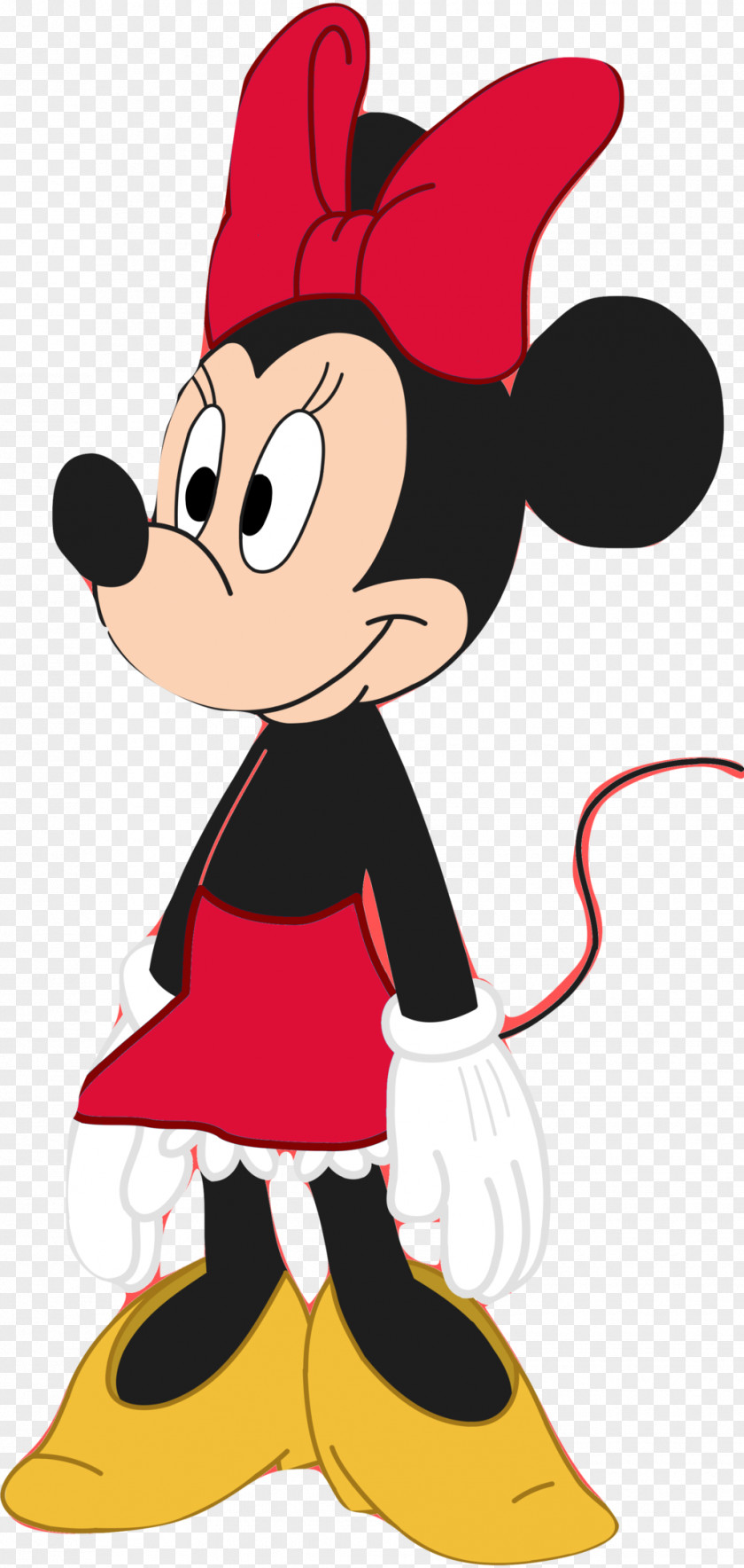 Minnie Mouse Mickey Dress Drawing PNG