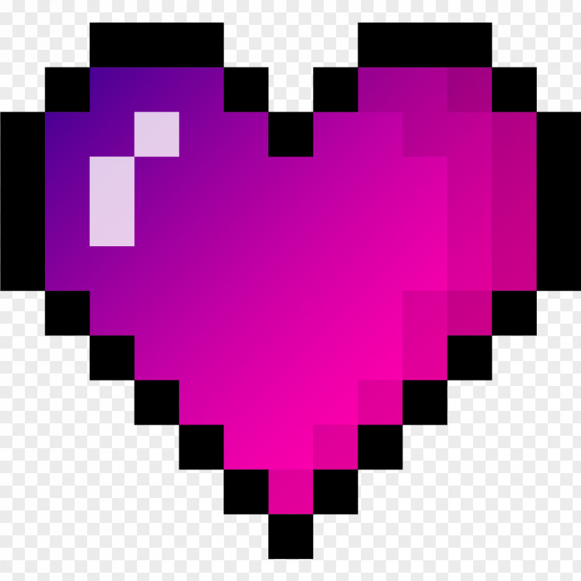 Pixel Heart Art Vector Graphics Drawing Image PNG