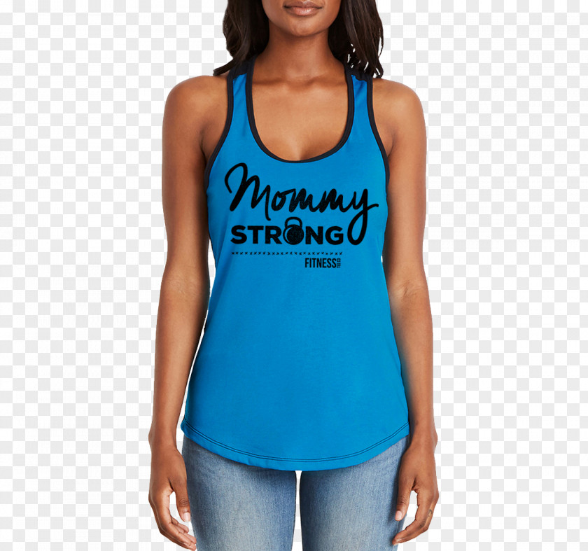 Super Mom T-shirt Clothing Sleeveless Shirt Top PNG