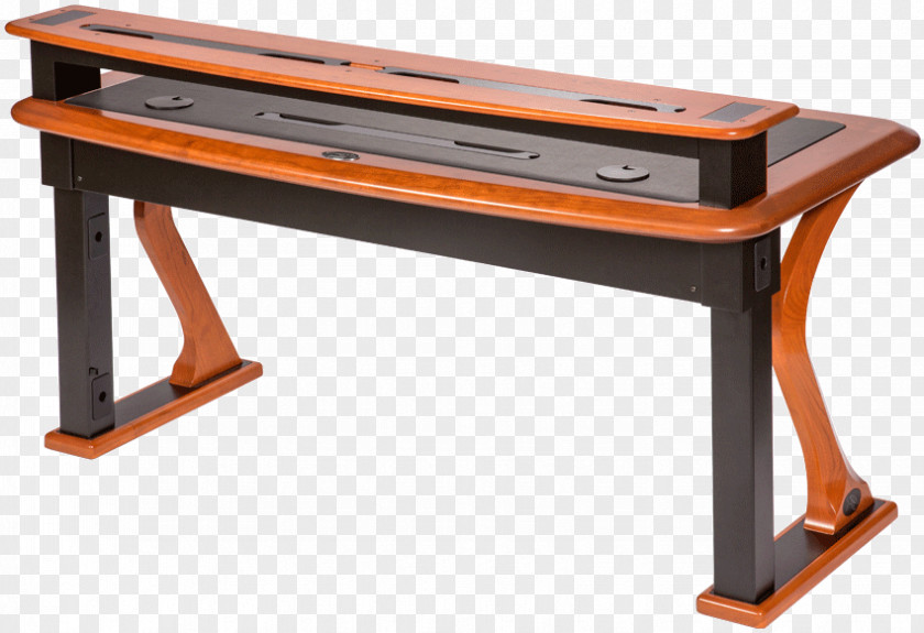 Wooden Desktop Computer Desk Shelf Furniture PNG