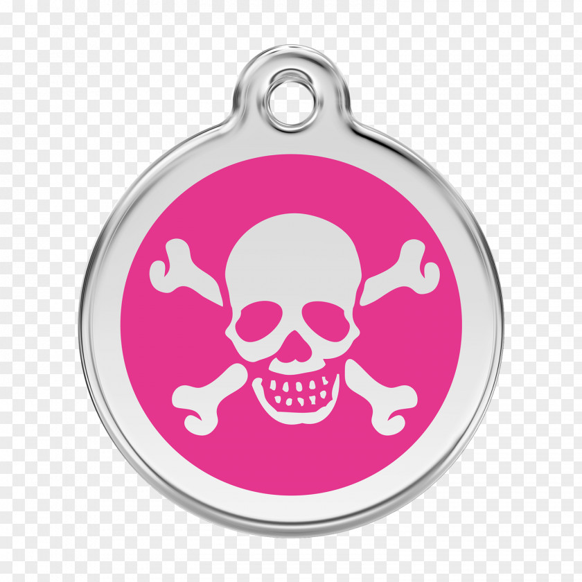 Cross Pink Cat Dog Dingo Pet Tag PNG