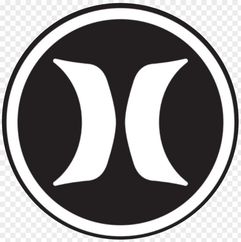 H Logo Hurley International Sticker Decal Quiksilver PNG