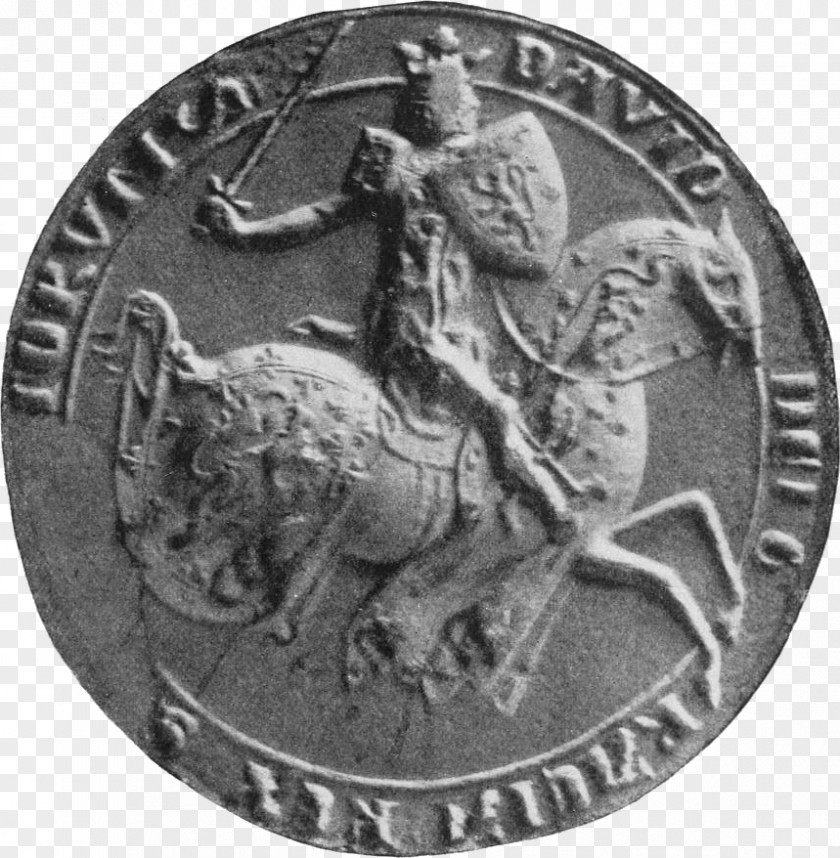 King David Kingdom Of Scotland Great Seal Wikipedia PNG