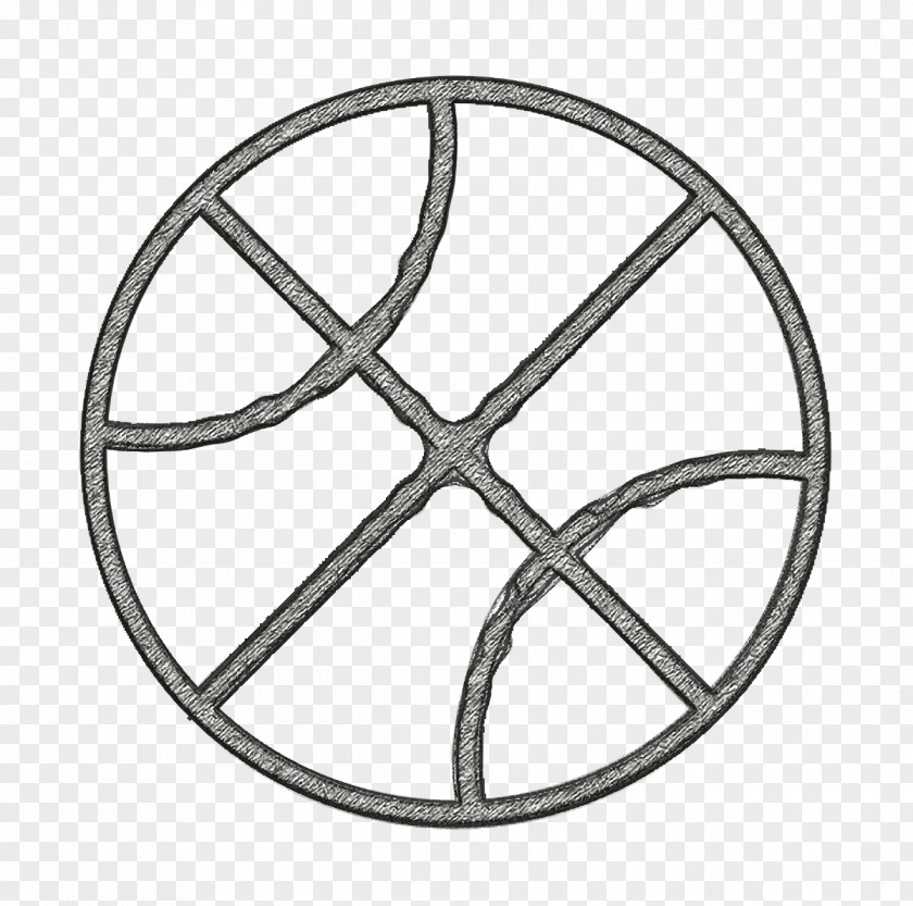 Metal Wheel Ball Icon Basket Basketball PNG