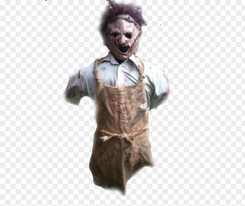 Movie Props Leatherface Costume Mask The Texas Chainsaw Massacre Character PNG