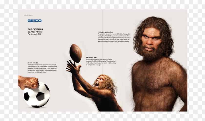 Sick Man GEICO Cavemen Caveman Insurance Cro-Magnon PNG