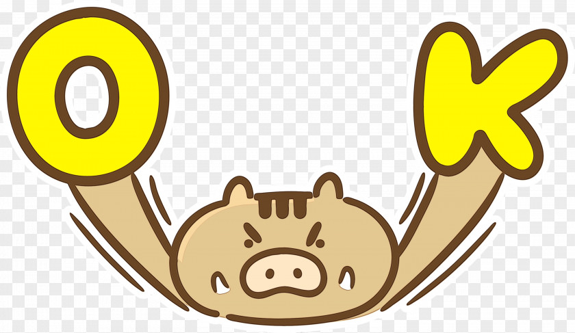 Cartoon Snout Meter Smiley PNG