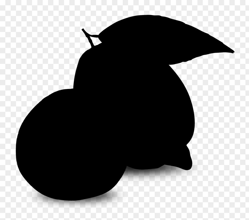 Clip Art Leaf Silhouette Black M PNG