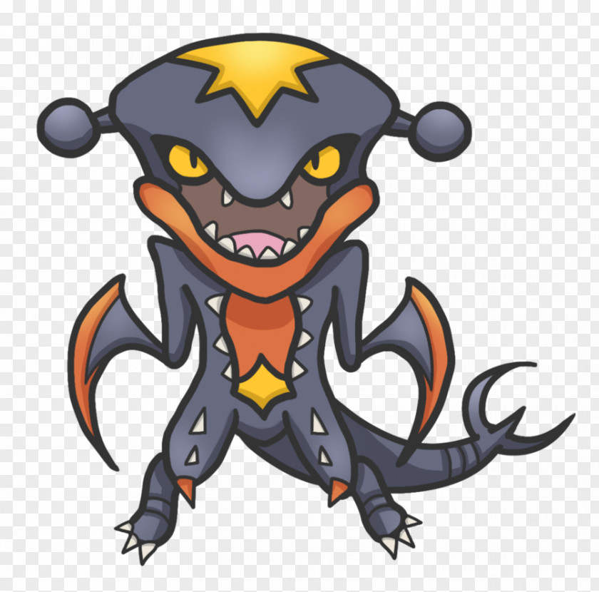 Mega Pack Garchomp Dragon Pokémon Drawing Image PNG