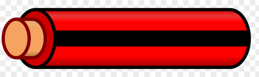 Red Stripes] Electrical Wires & Cable Power Information PNG